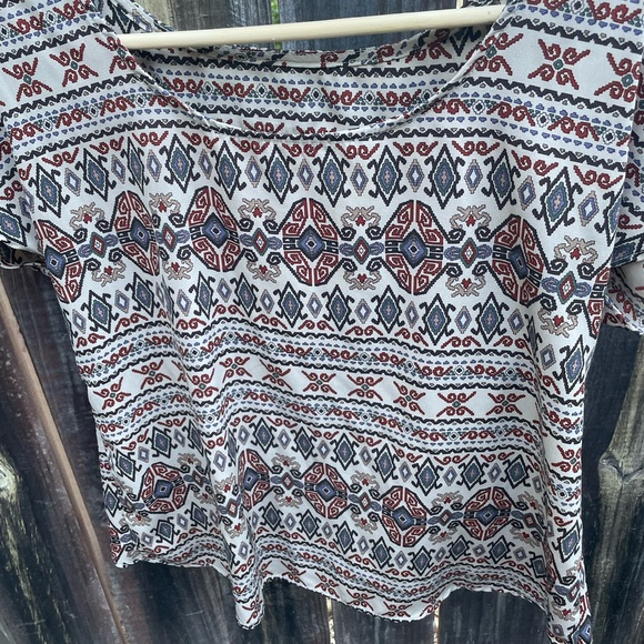 Foreign Exchange - Printed Blouse - Picture 2 of 10